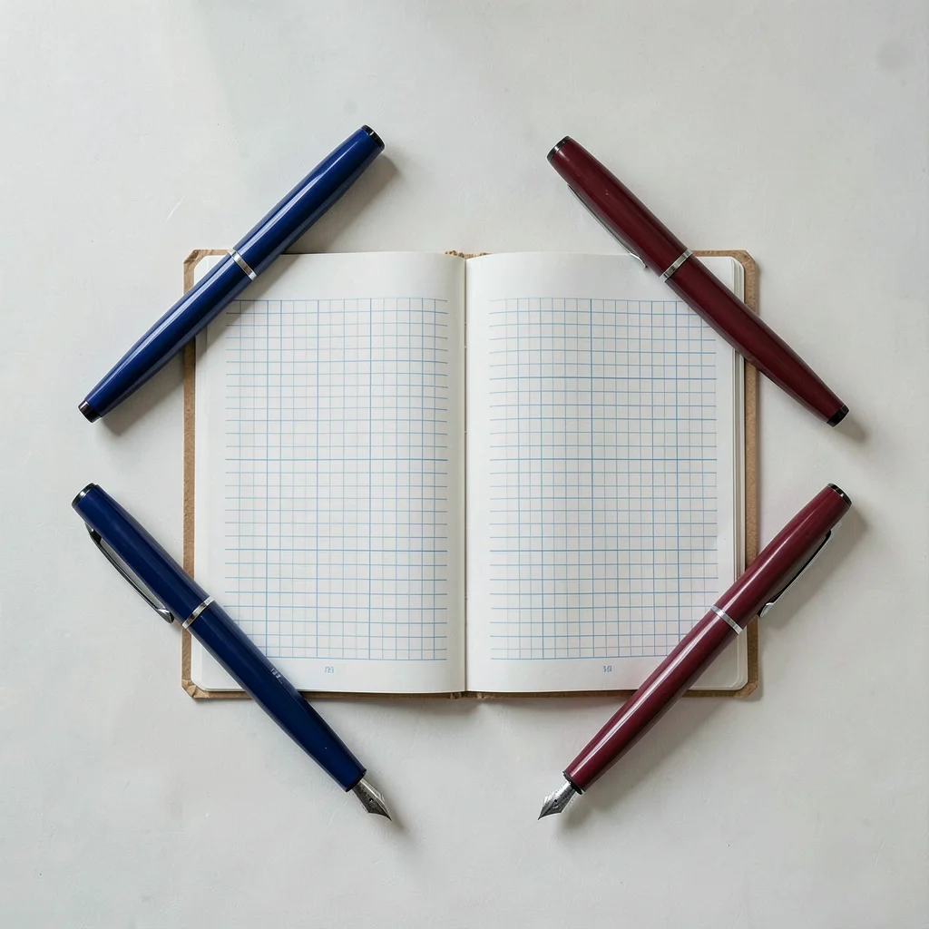 Hobonichi Techo With Fountain Pen Frame