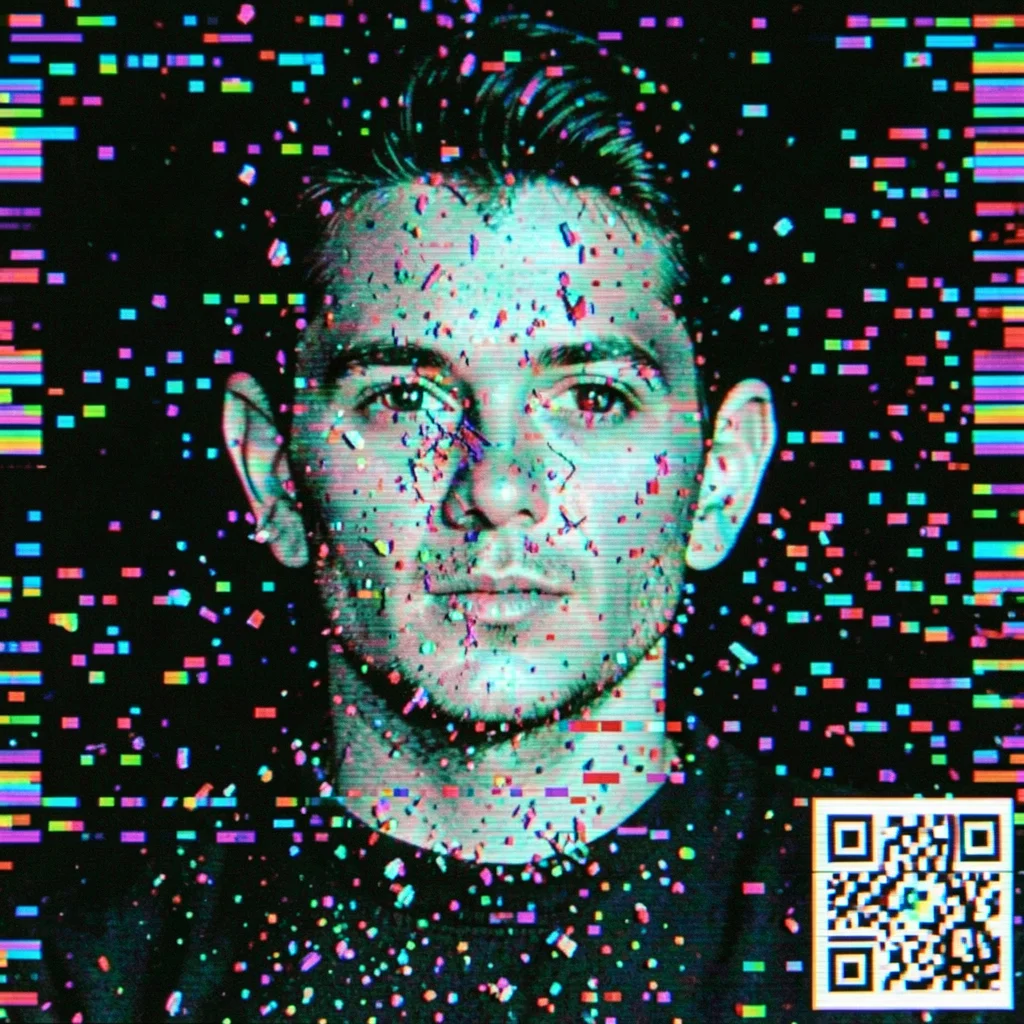 QR code partially destroyed, enough modules corrupted that error correction fail