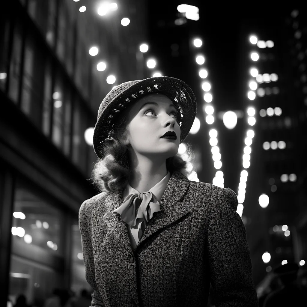 Photo in the style of Vivian Maier 2020 - Twilight Ta