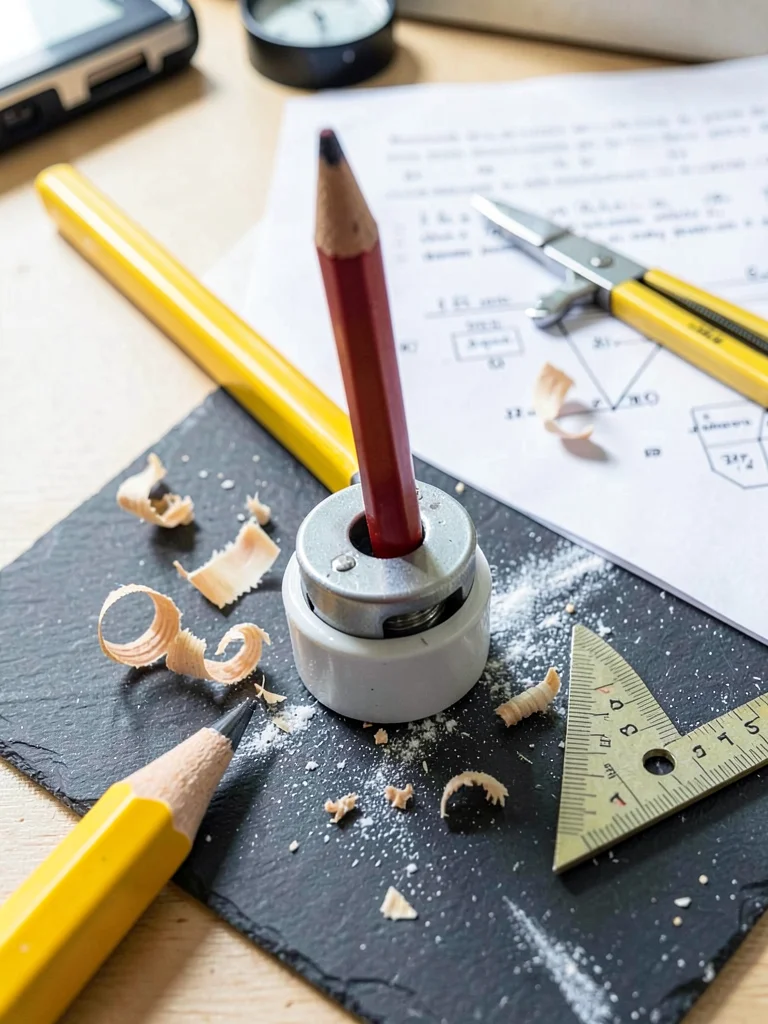 Pencil Sharpener Colored Pencil Wood Shavings
