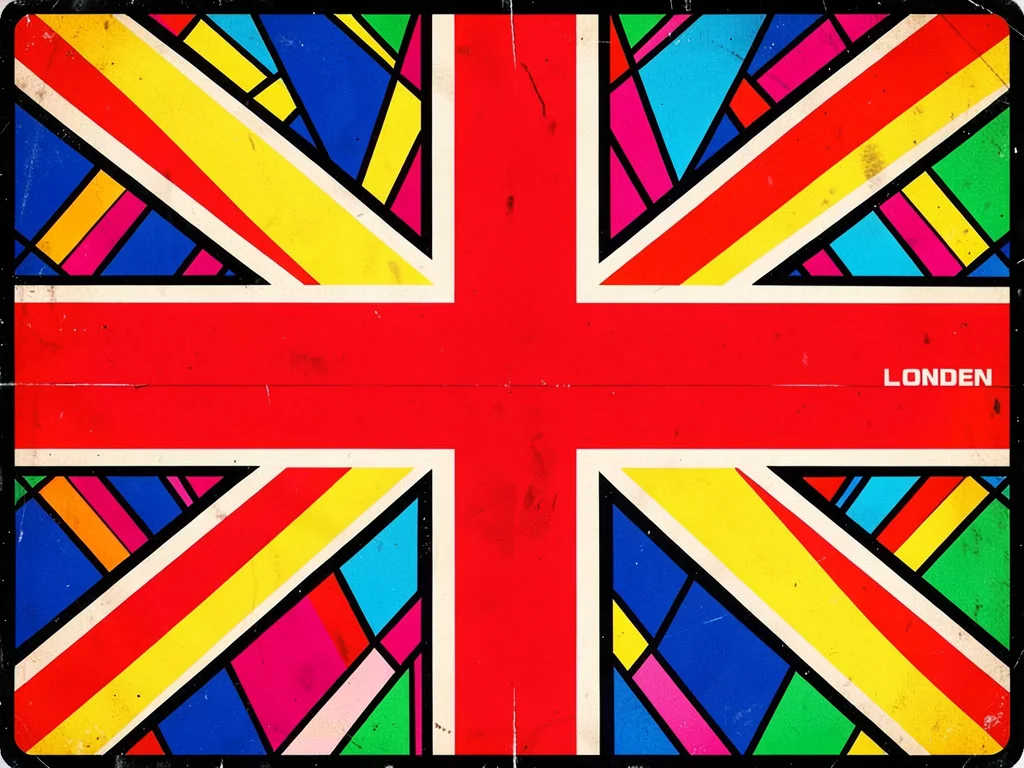 Mod sixties Union Jack