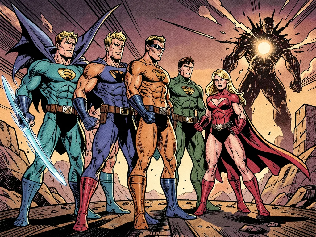 Hero team assembled