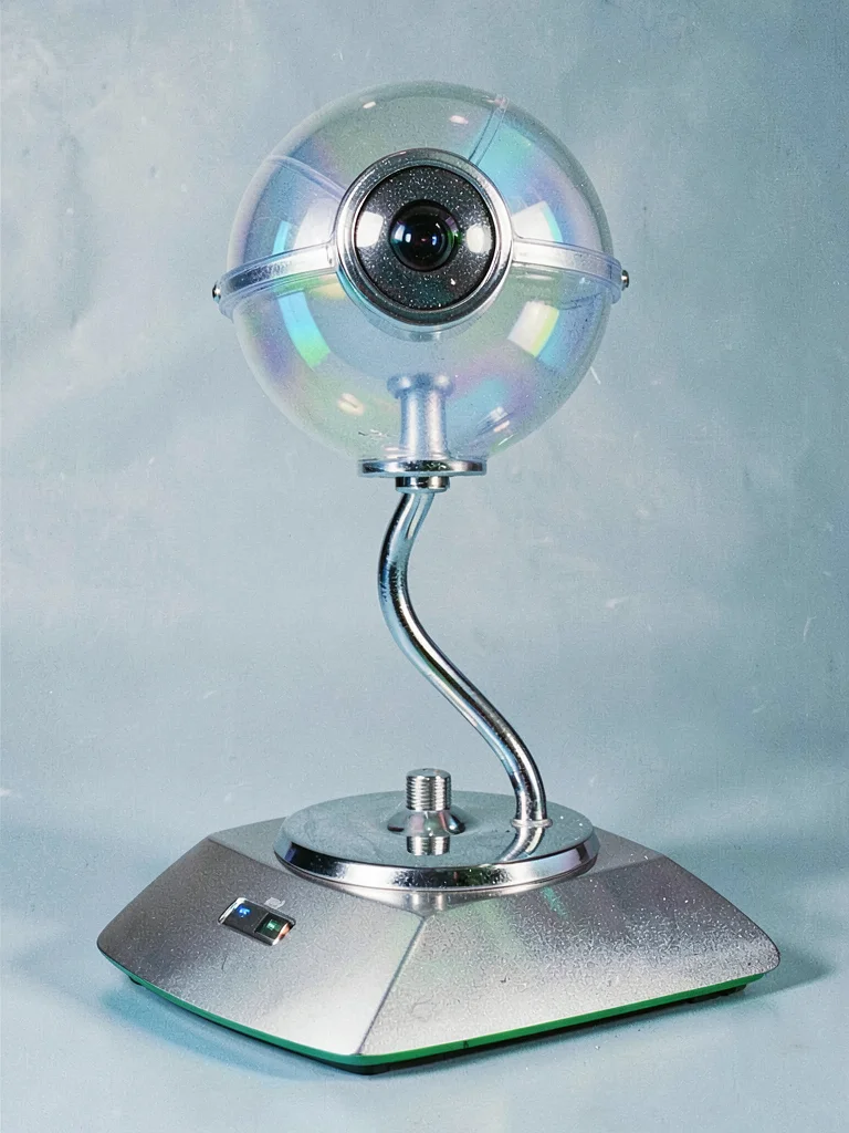 Y2K orb webcam