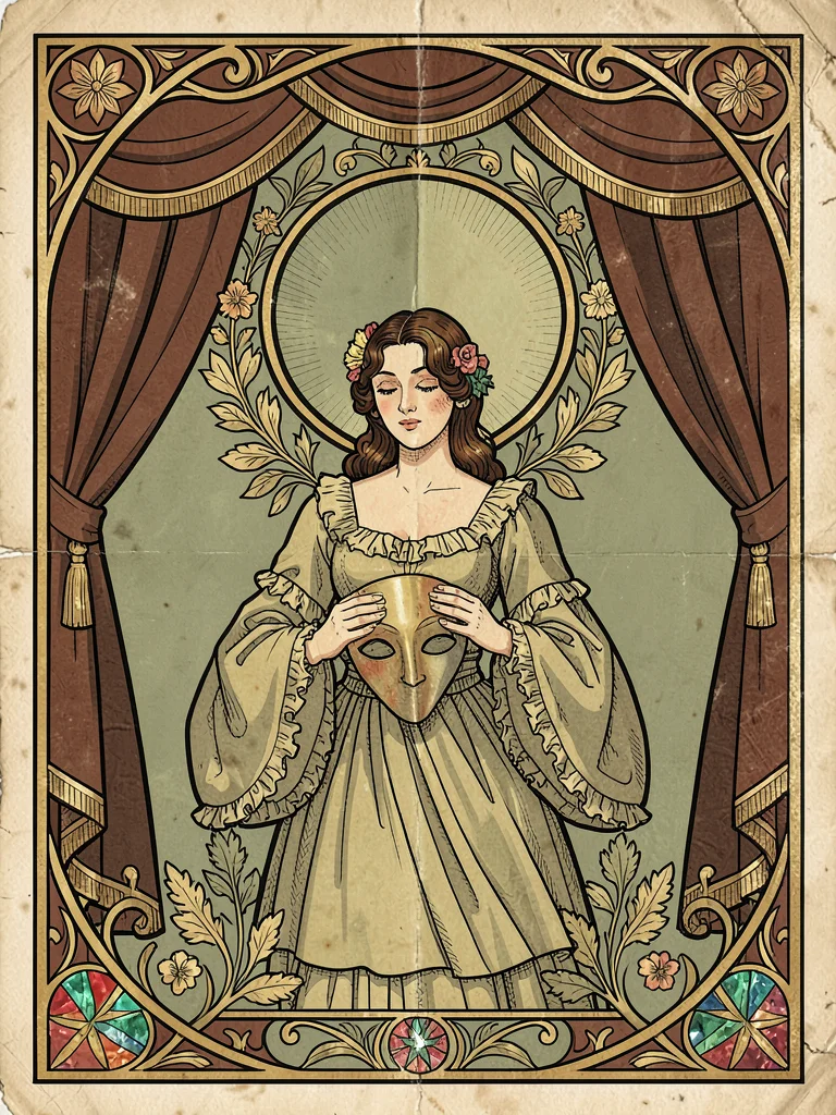 Art Nouveau theater poster