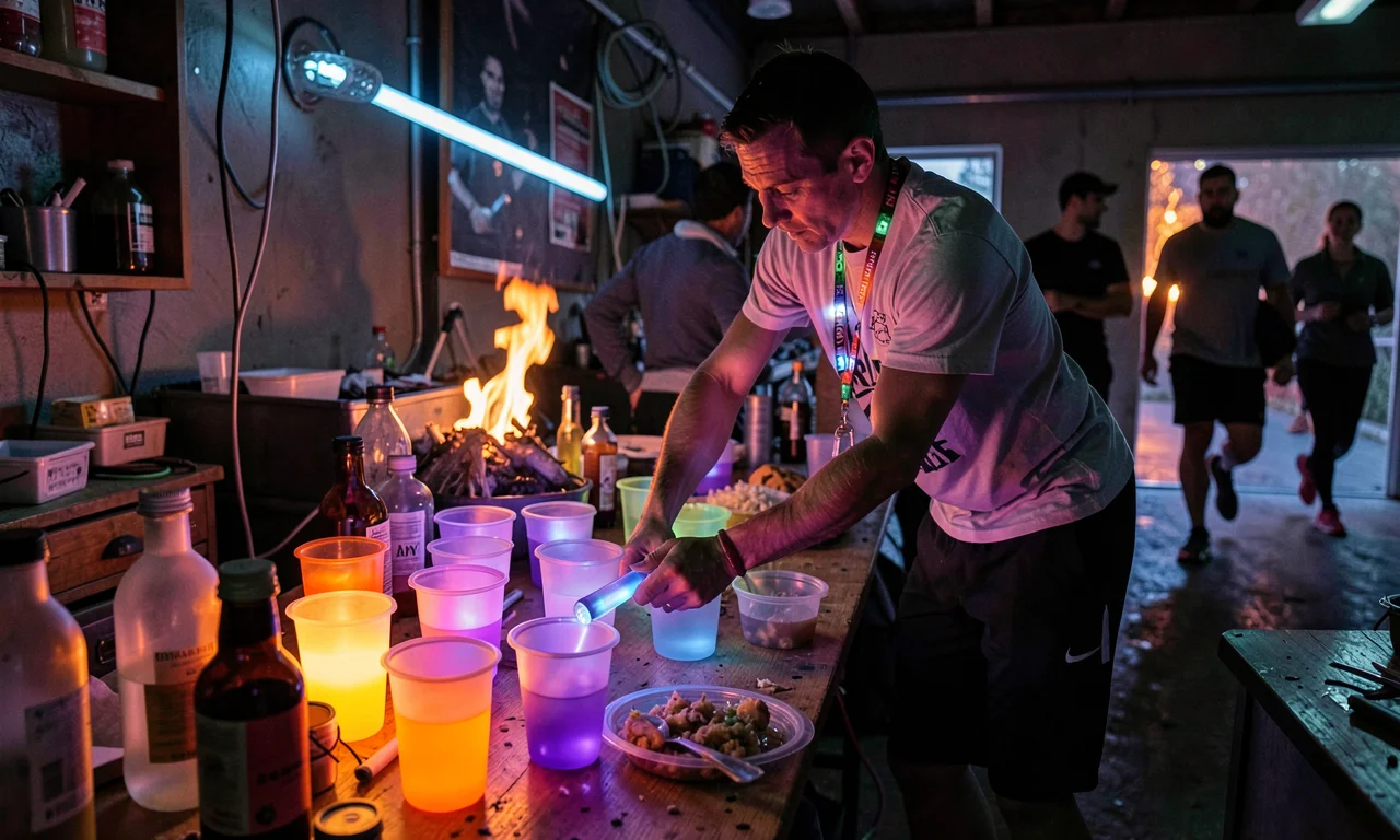 Glow Stick Aid Station