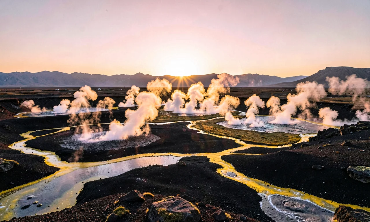 Geothermal Rave at Dawn