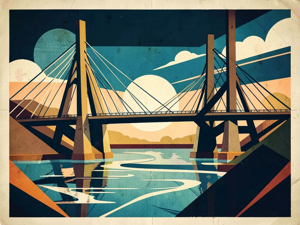 Art Deco bridge
