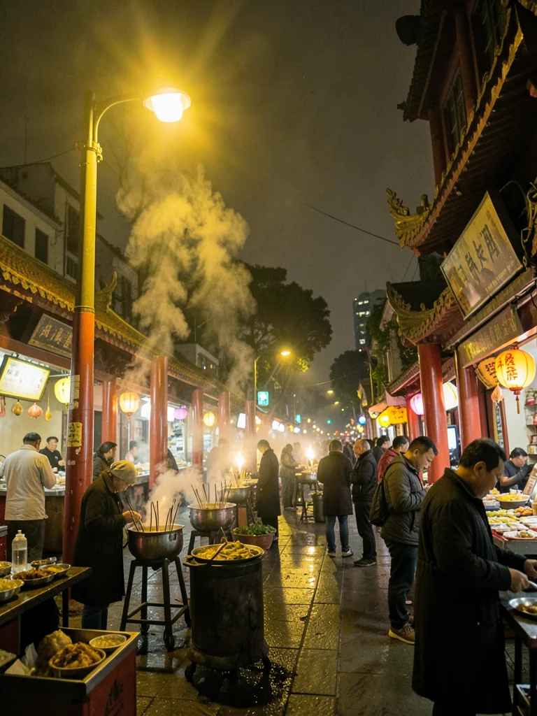 Longshan Temple incense smoke