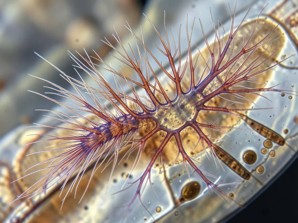 Moth antenna plume, feathery olfactory receptor surface area maximized by branch