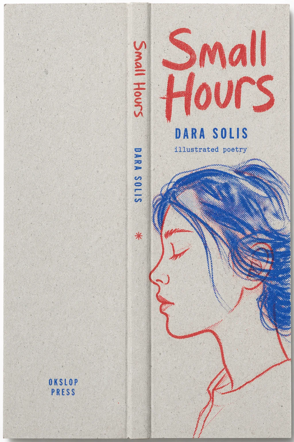 Small Hours poetry book cover
