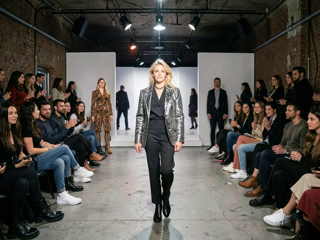 Underground fashion show