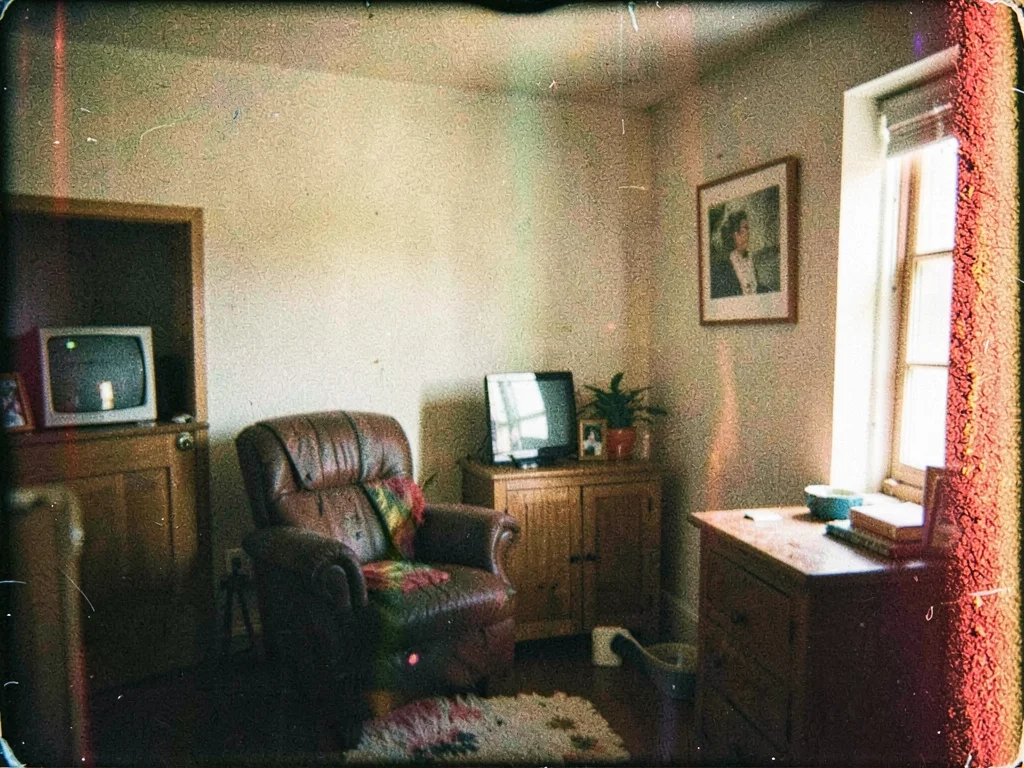 Interior with mixed light confusion