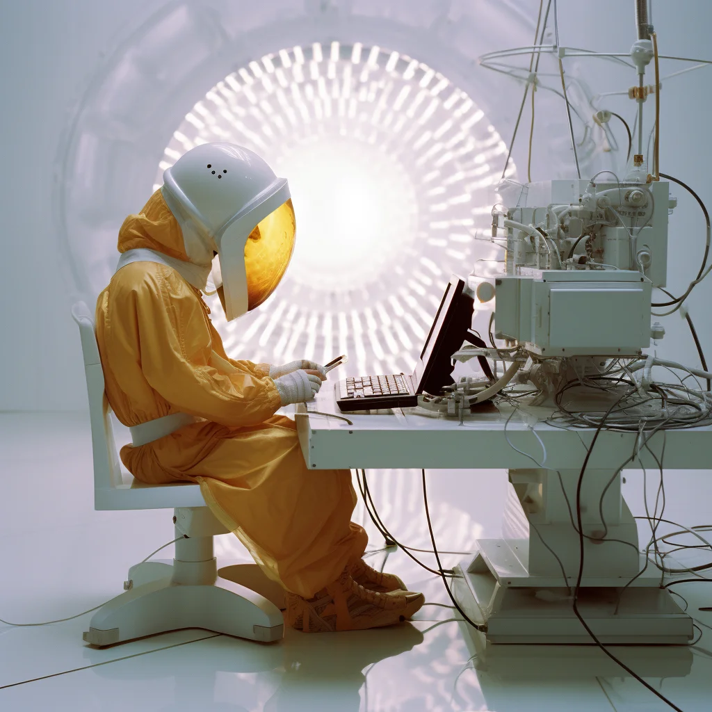 Matthew Barney crestmaster movie still ai computer