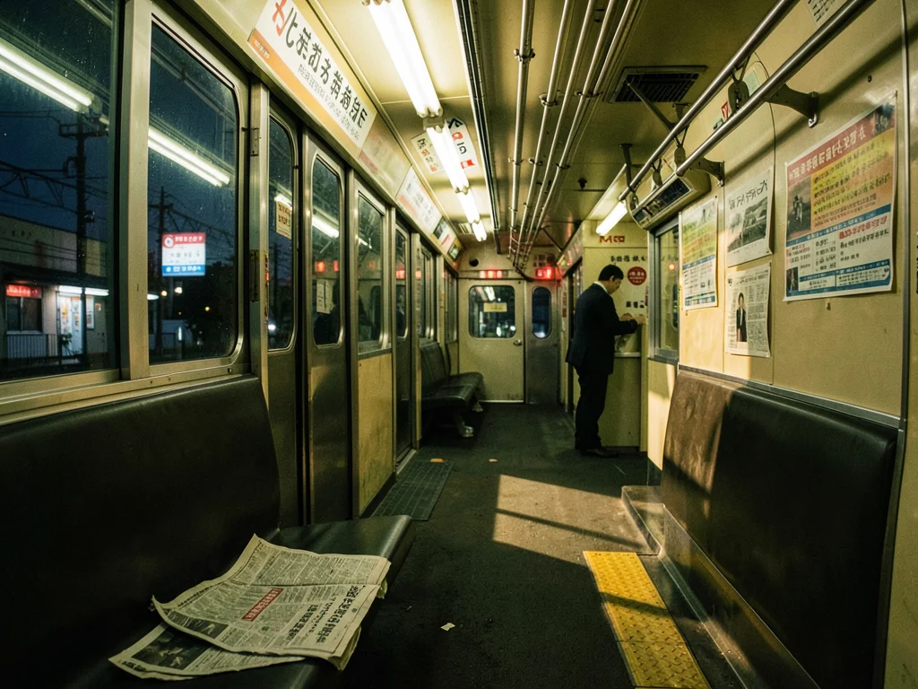 Last train empty carriage