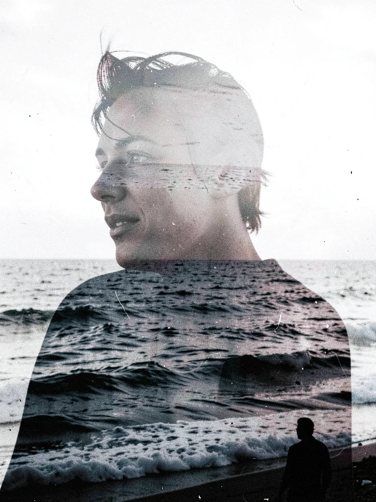 Ocean waves through figure