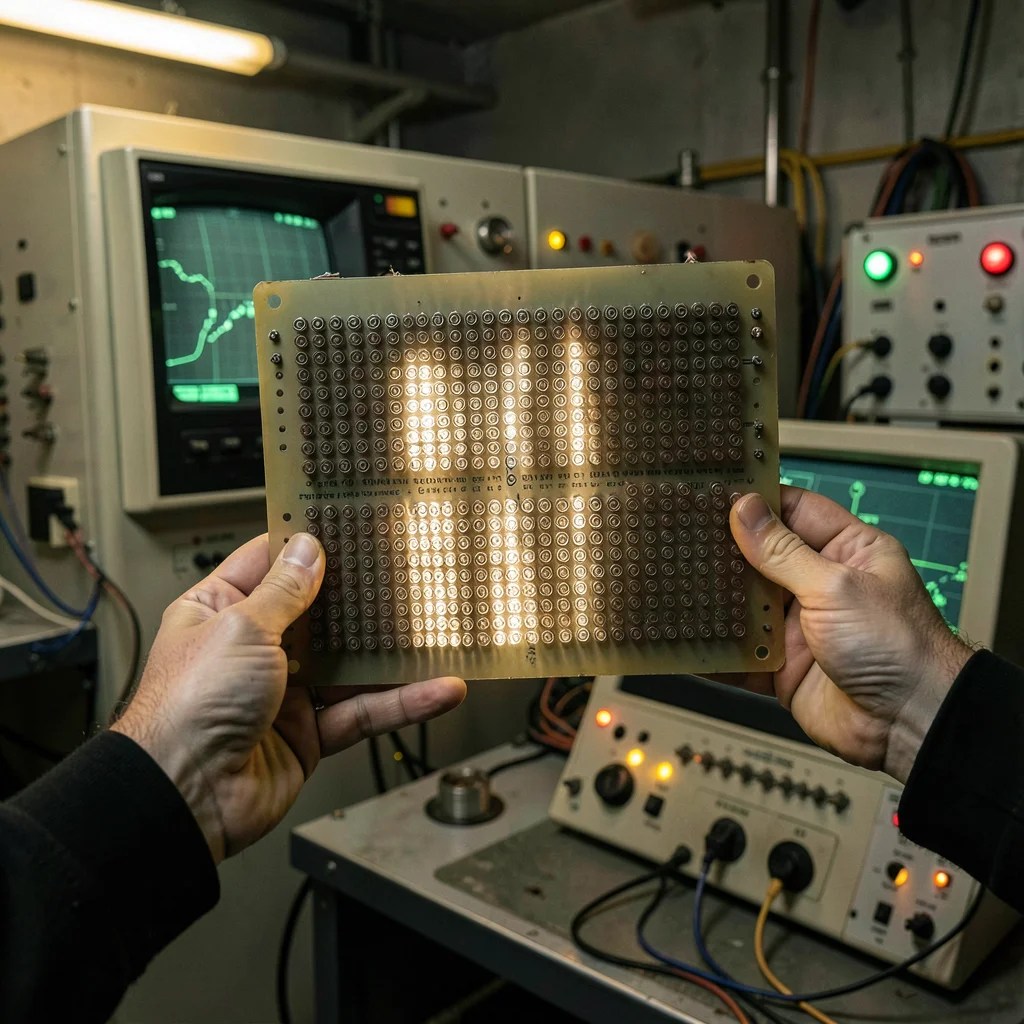 Memory Core Plane Ferrite Rings