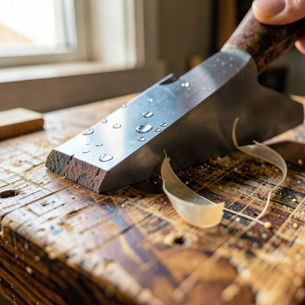 Plane Blade Bevel Honing Macro