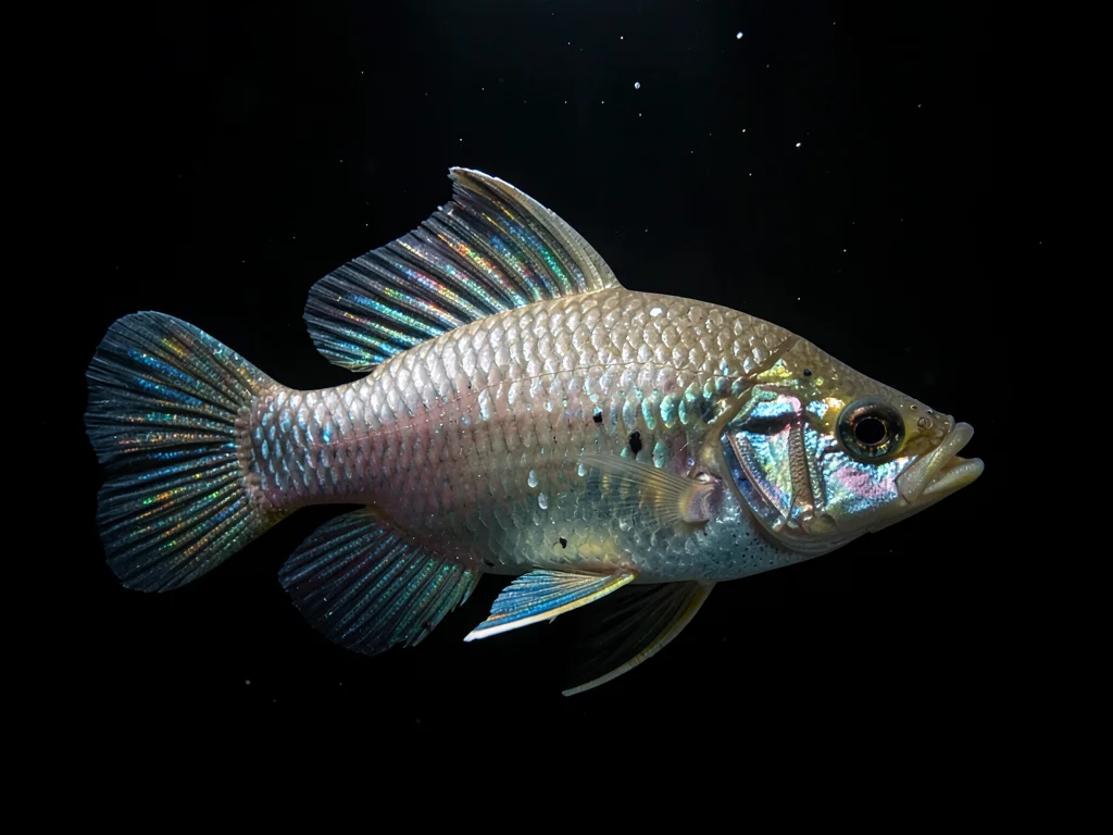 Pearl Gourami at Surface