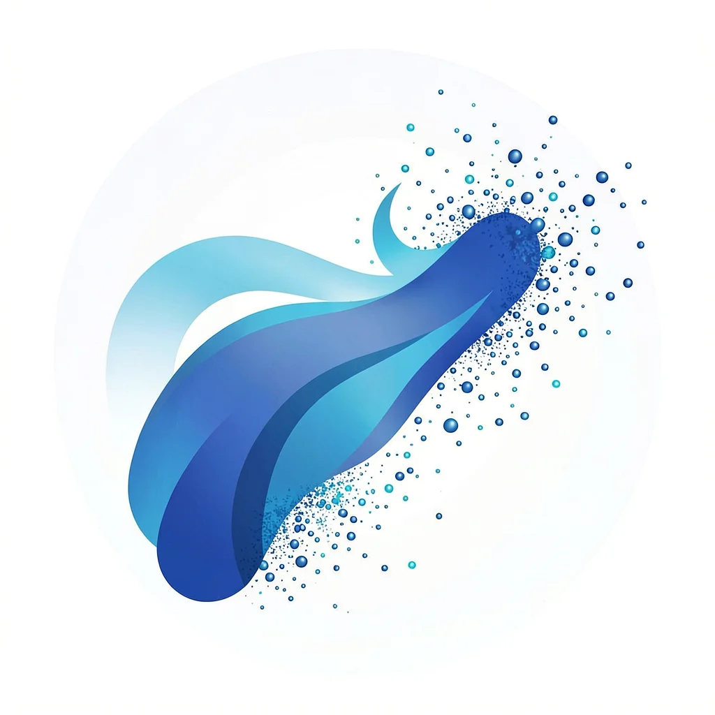 Morphing vector illustration, hand dissolving into particles , smooth vector gra