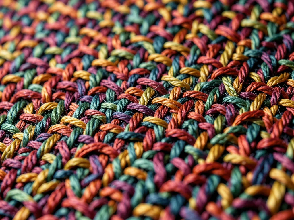 Jacquard woven damask pattern, same-color but different weave creating light/sha