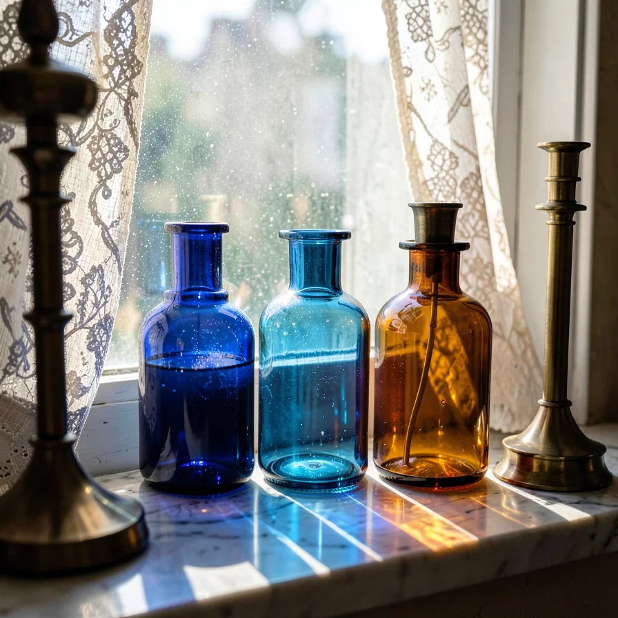 Window Sill Dust Motes