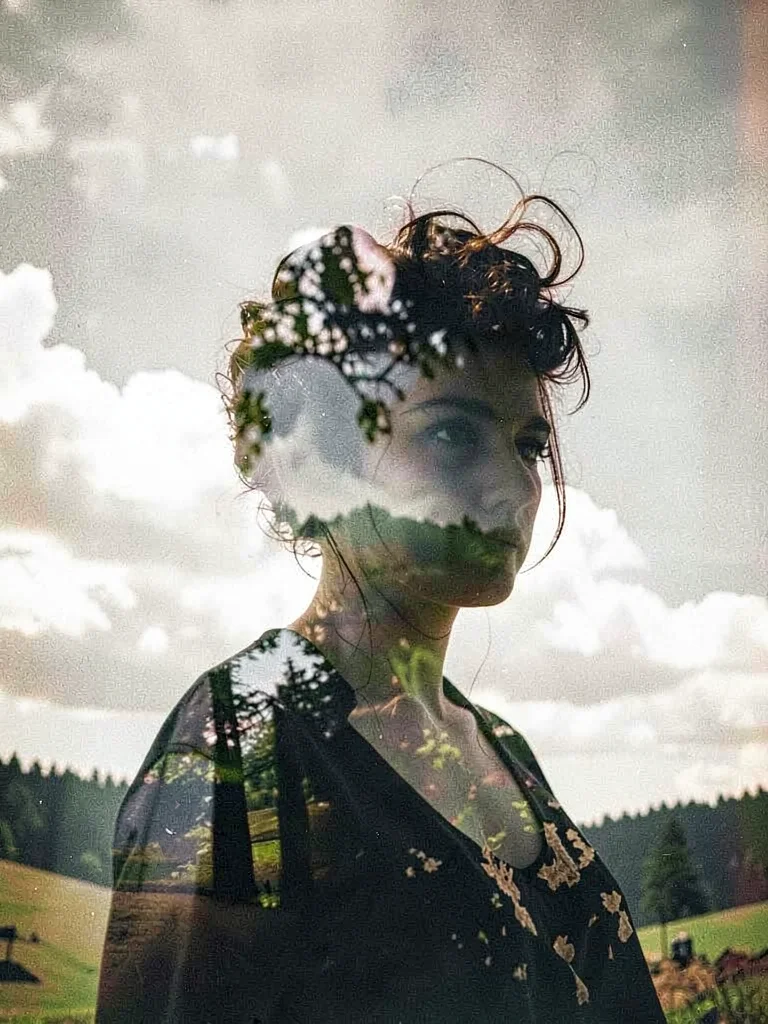 Nature textures in figure