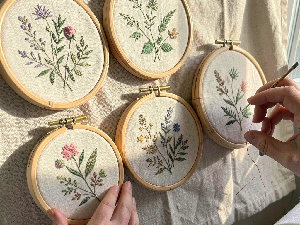 Bamboo Hoop Collection of Works in Progress
