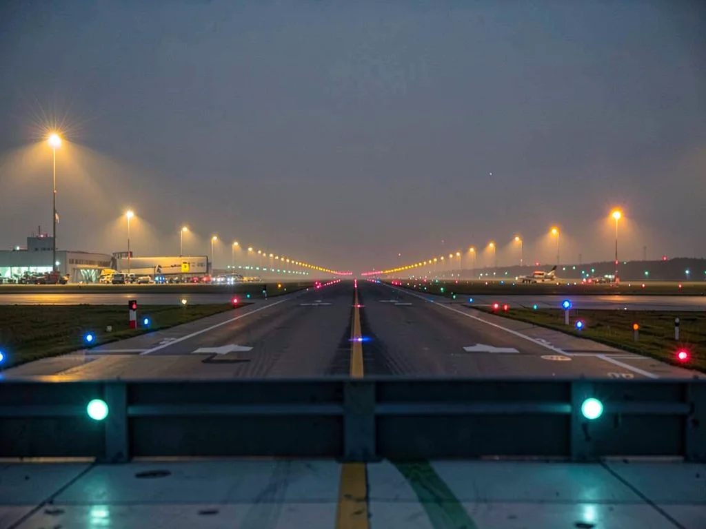 Airport runway lights