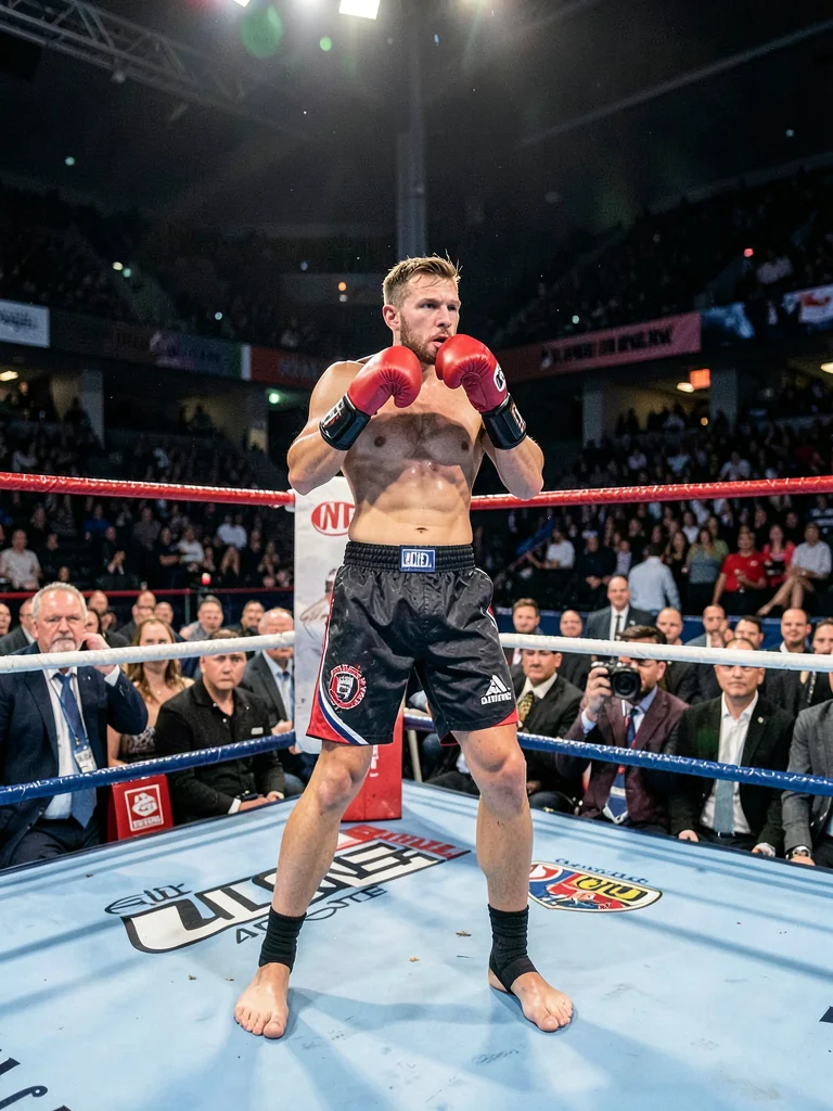 Boxer in corner between rounds