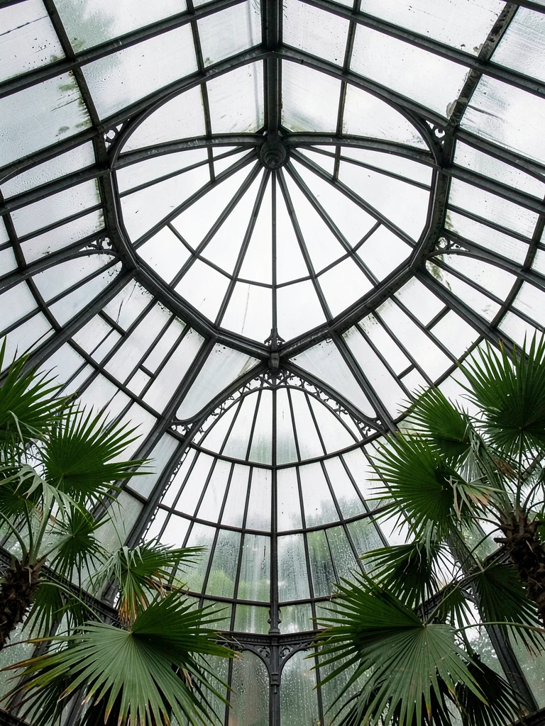 Radial Iron Ribs at Dome Crown