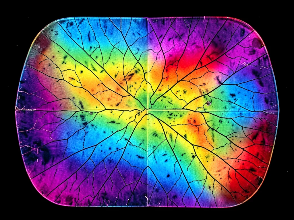 Full object showing complete stress map