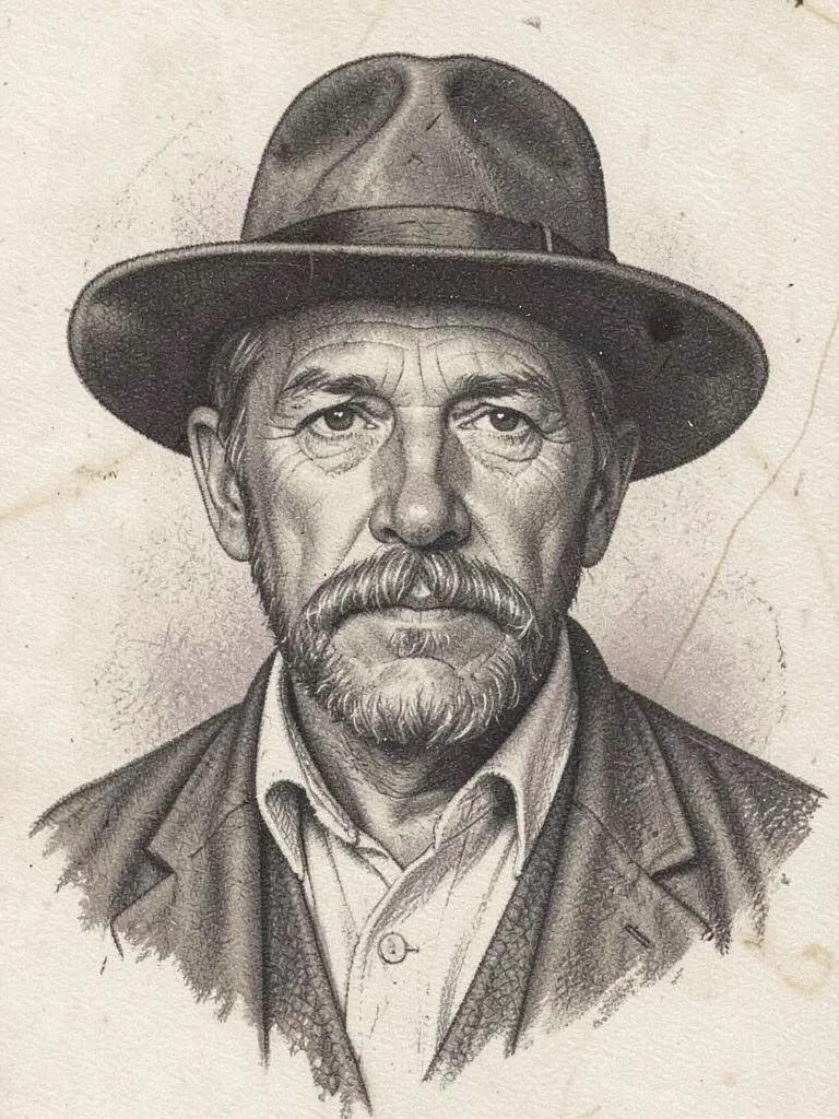 Bavarian farmer portrait