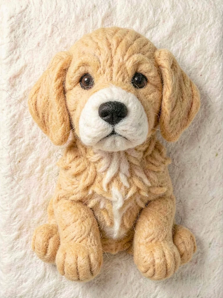 Golden retriever puppy