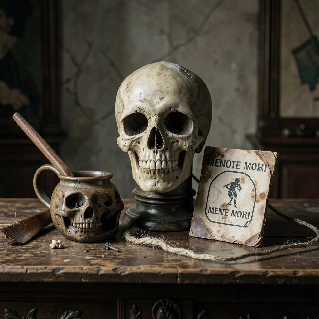 Memento mori still life