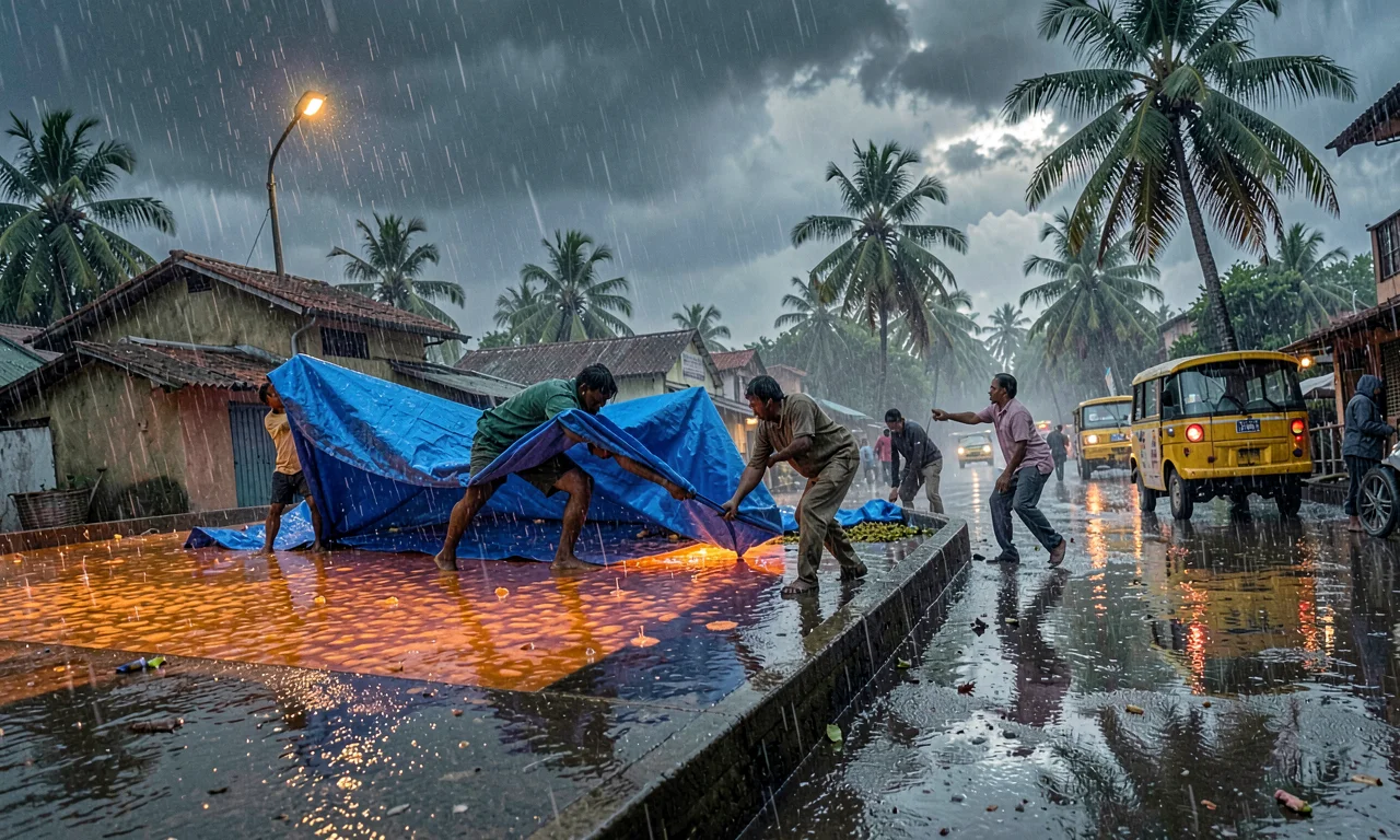 Drying Between Downpours