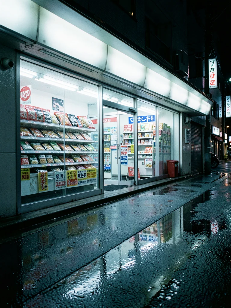 Onigiri Rows Through Window