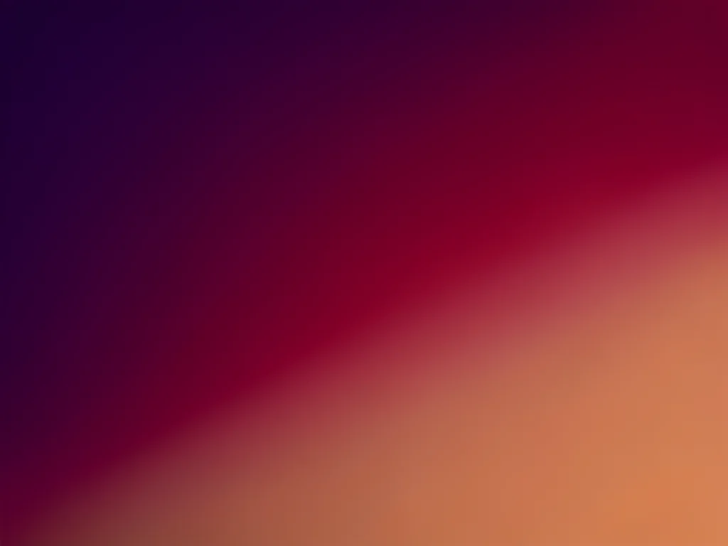 Moody gradient: deep plum through wine red to warm terracotta, sophisticated and