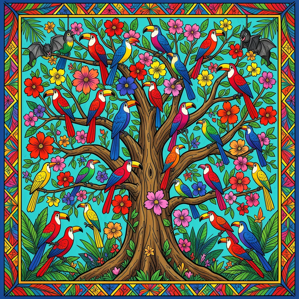 L'Arbre aux Oiseaux du Paradis