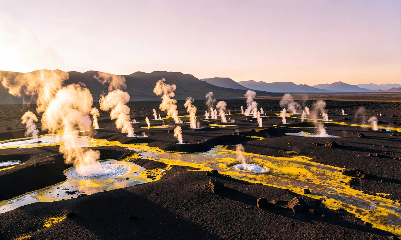 Geothermal Rave at Dawn