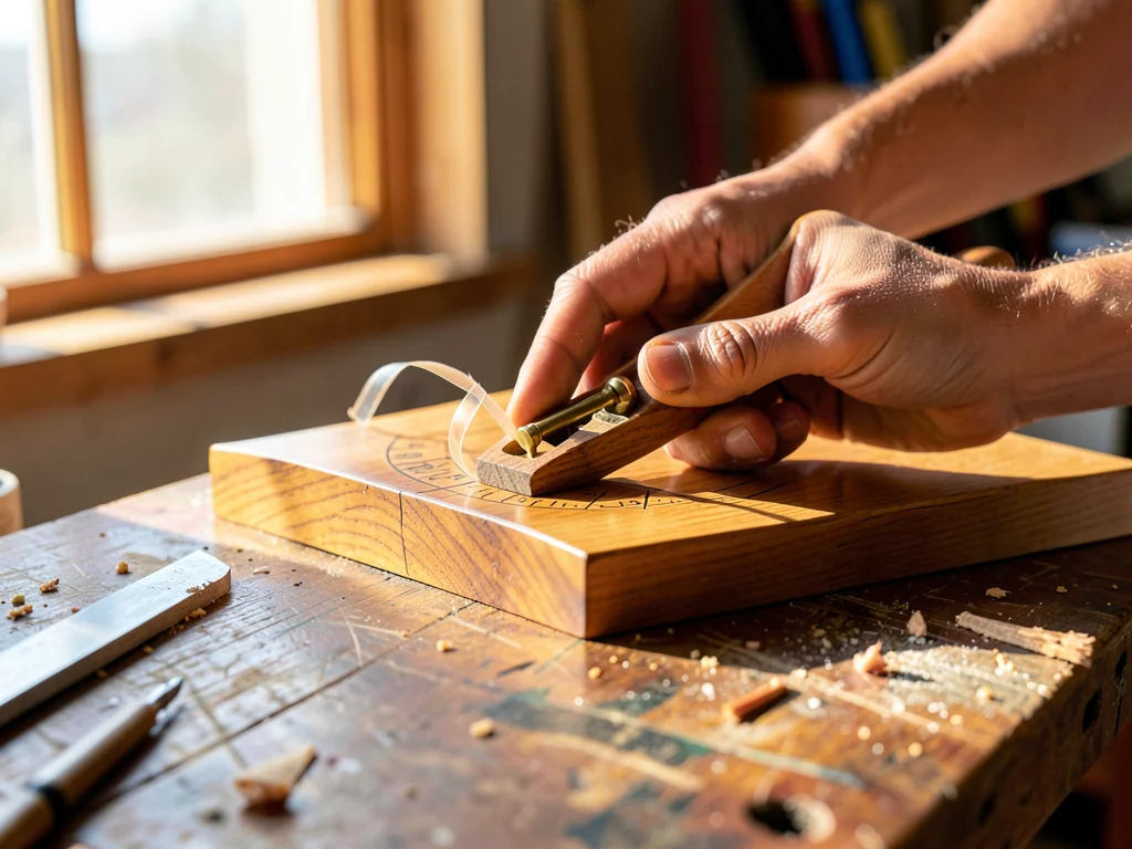 Hand Tool Marking Gauge Oak