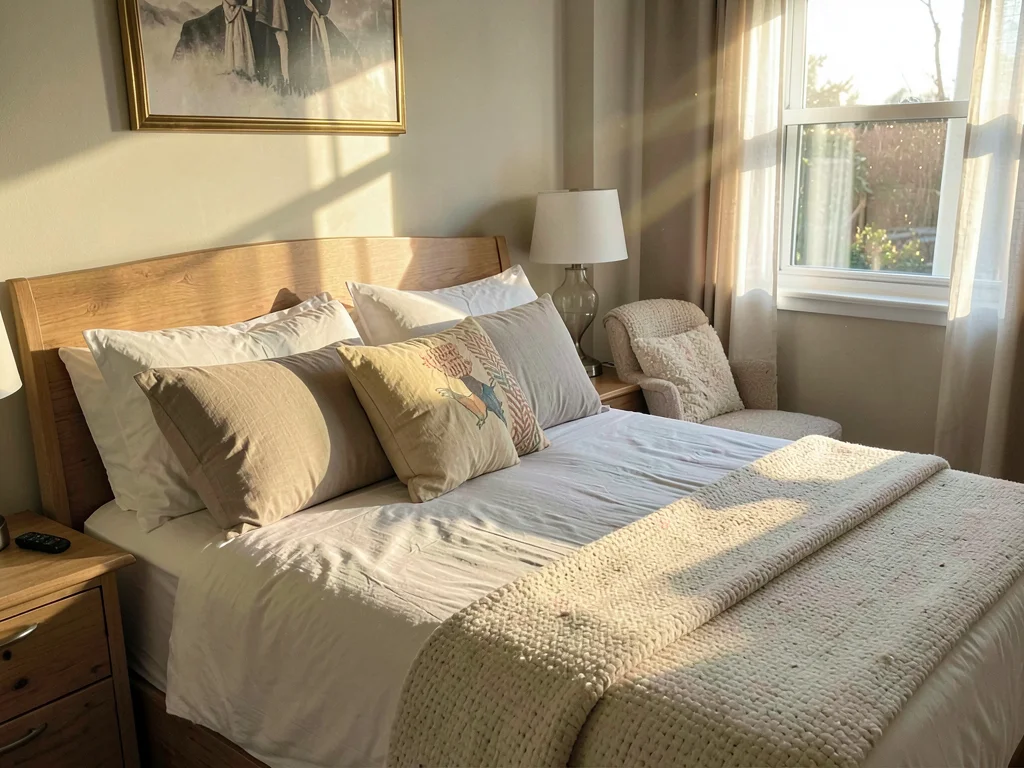 Bedroom morning light