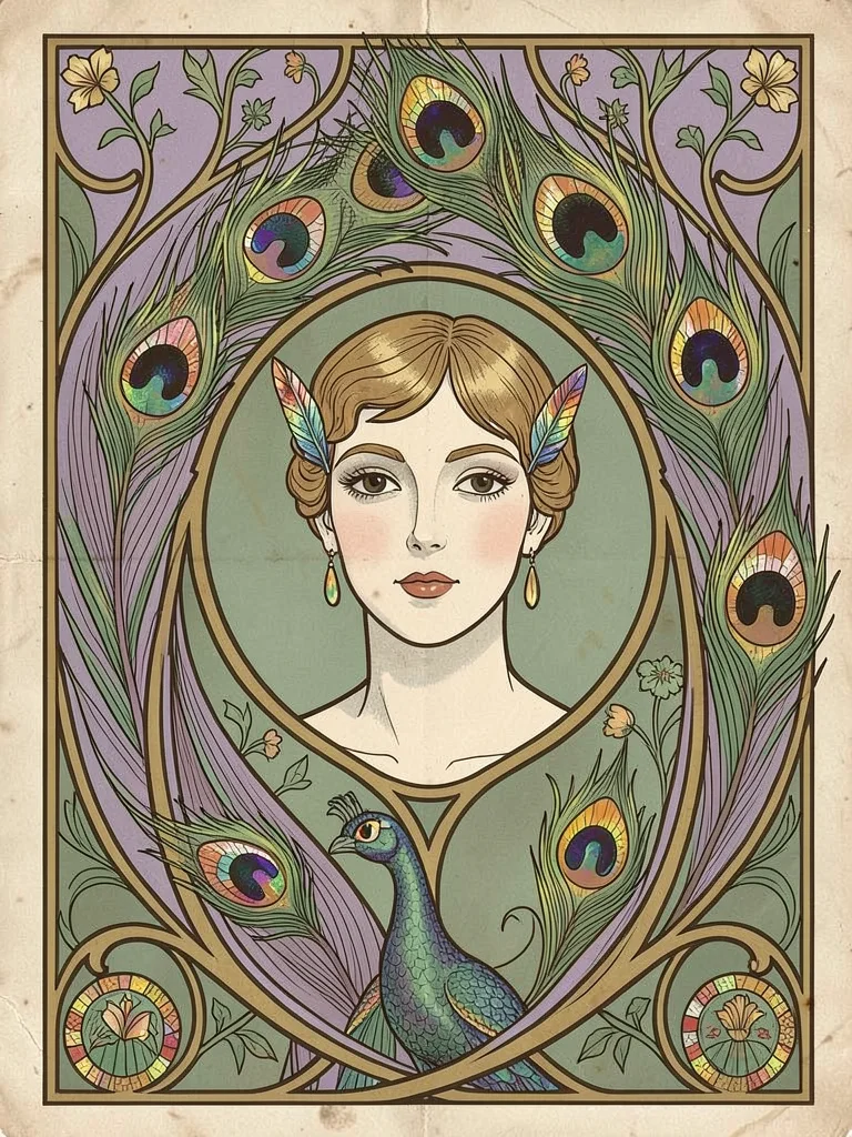 Peacock Mandorla