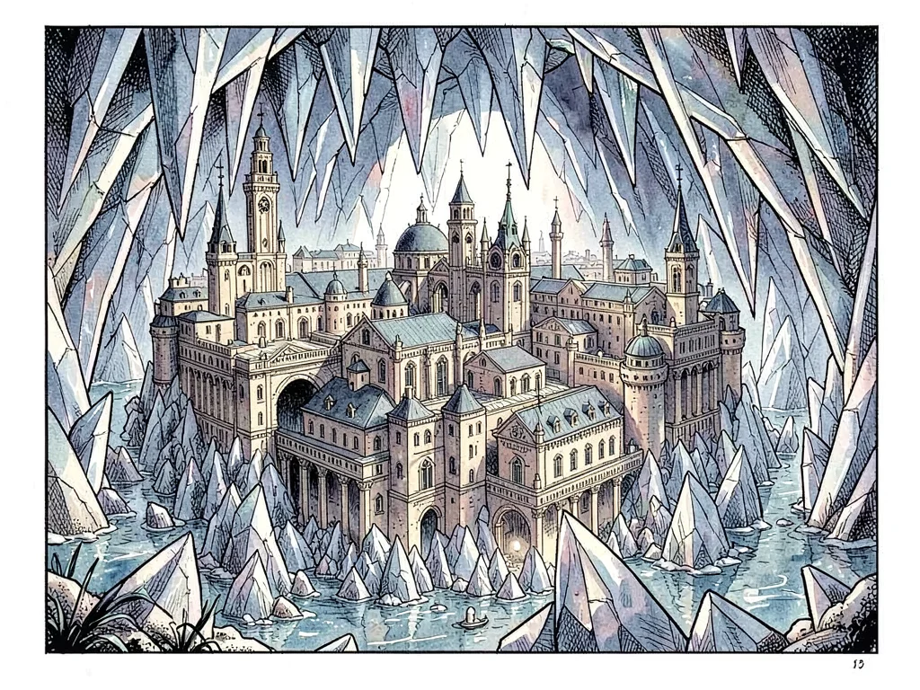 Crystal cavern city