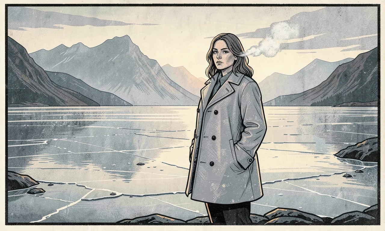Frozen Fjord Dawn