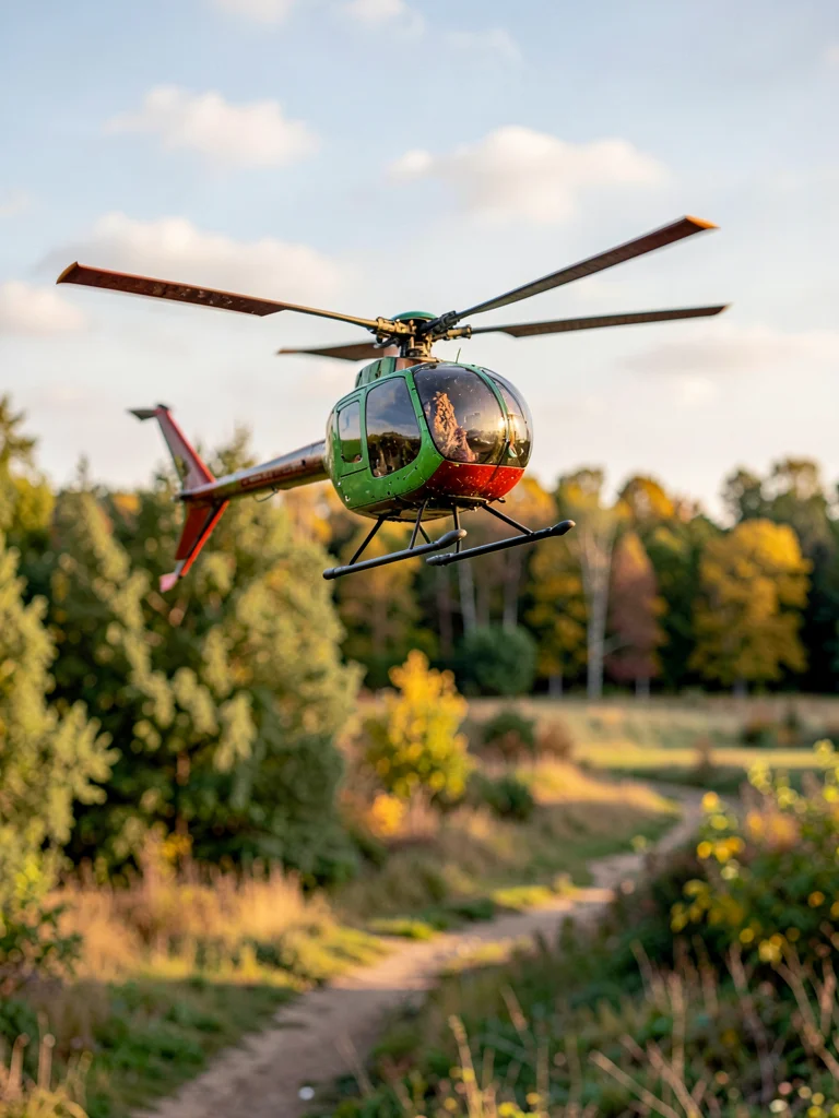Maple seed helicopter