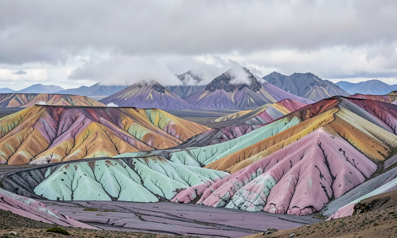 Rhyolite Acid Mountains
