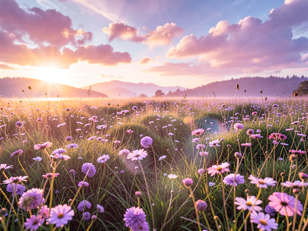 Meadow infrared dreamscape