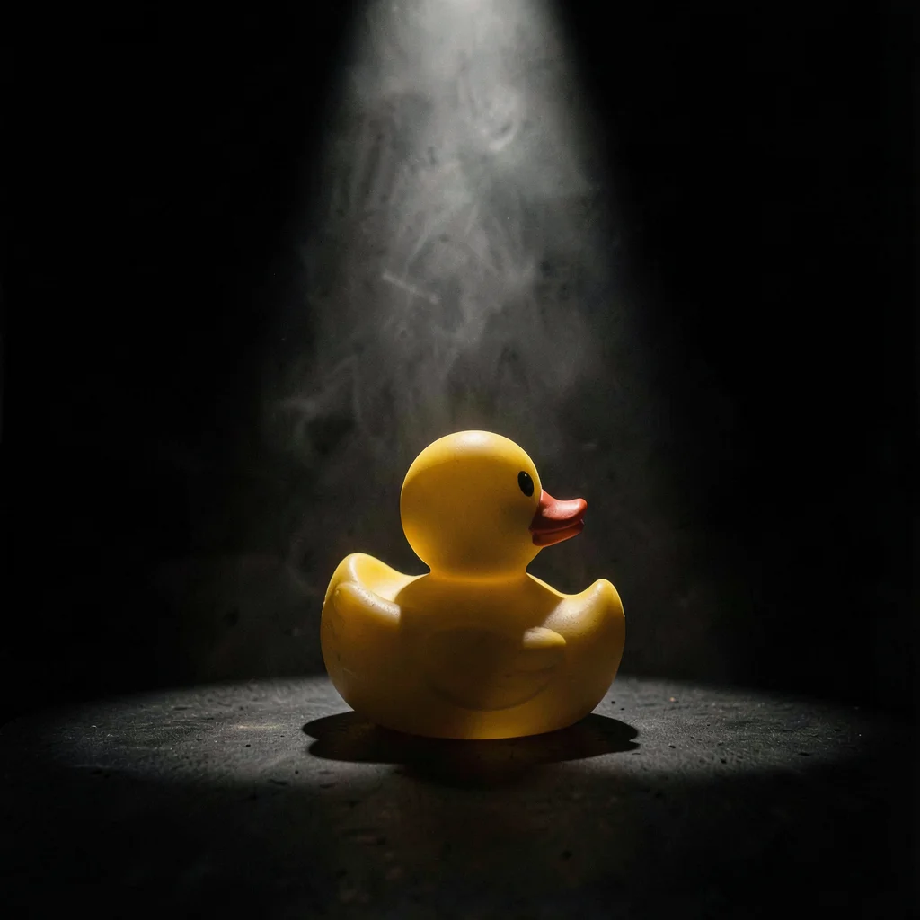 Rubber Duck Heroic Silhouette