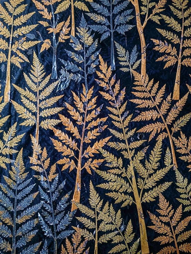 Batik fern forest