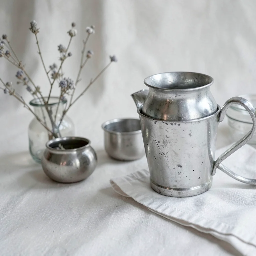 Still life silver tones
